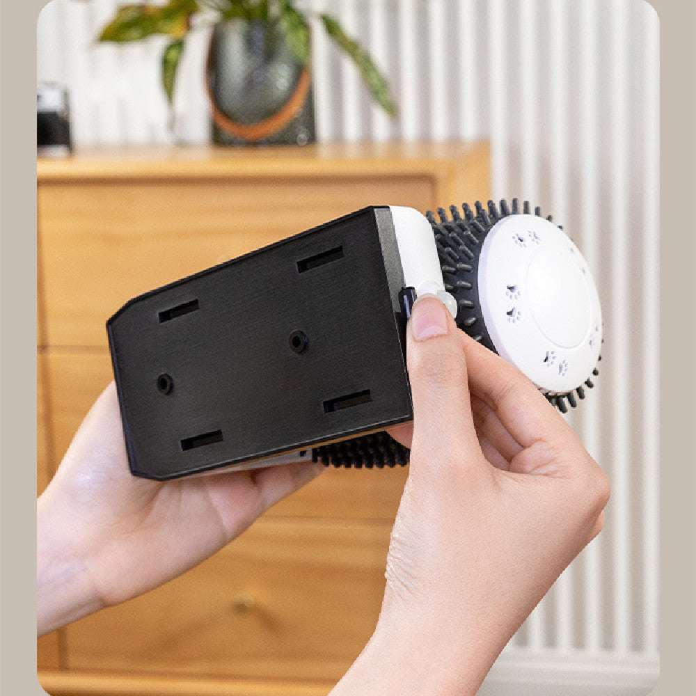 Automatic Cat Self Groomer Wall Corner Brushes Soft Cat Corner Scratcher Self Grooming Daring Pet