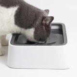 Floating Bowl Pet Slow Drinking Fountain Pet Water Bowl Dispenser_11