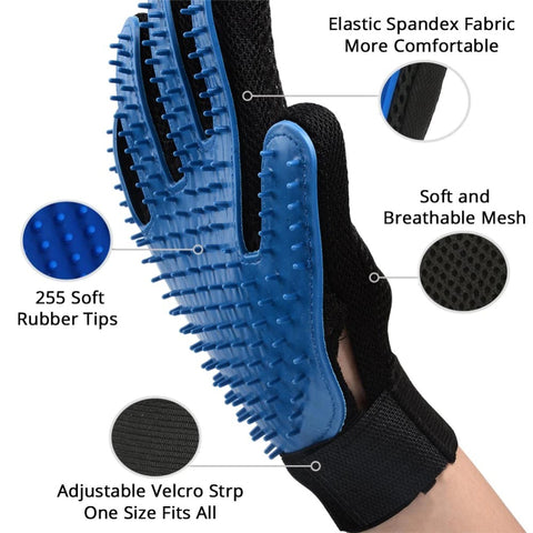 Cat Grooming Glove For Cats Wool Glove Pet Hair Deshedding Brush Comb Glove For Pet Dog Cleaning Massage Glove For Animal Sale Daring Pet