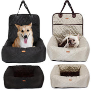 2 In 1 Pet Dog Carrier Folding Car Seat - Daring Pet