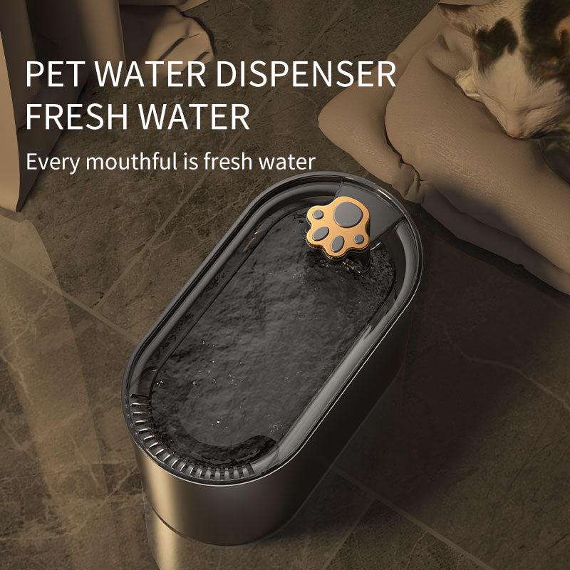 3L Cat Water Fountain Filter Automatic Drinker For Dogs Cats Pet Water Dispenser Ultra-Quiet Water Dispenser With LED Light Pet Products Daring Pet