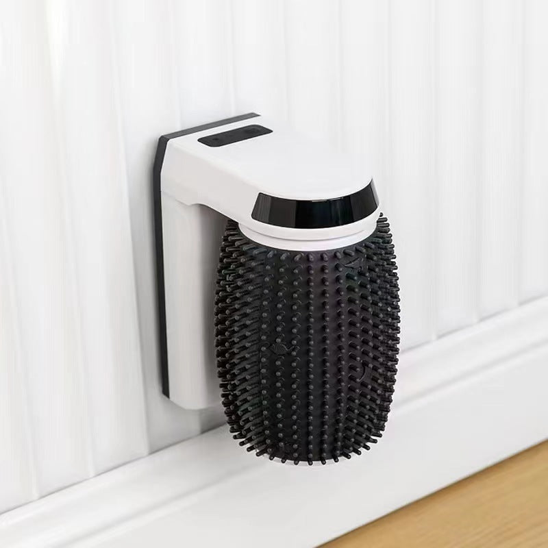Automatic Cat Self Groomer Wall Corner Brushes Soft Cat Corner Scratcher Self Grooming Daring Pet