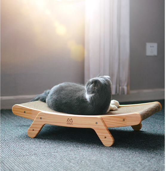 Deformation Cat Bed Vertical Corrugated Paper Grinding Claw Toy Replaceable Core Pet Products Daring Pet
