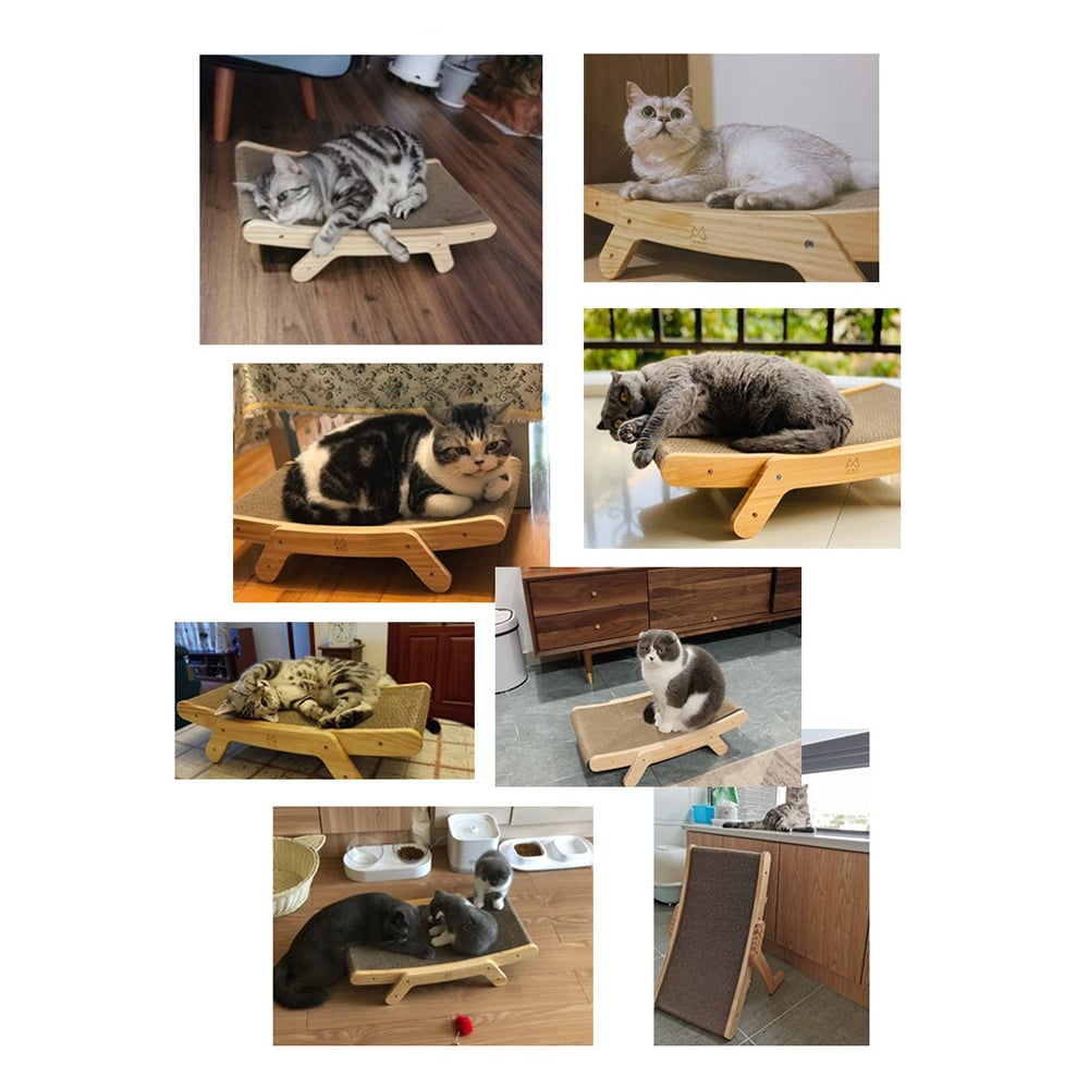 Deformation Cat Bed Vertical Corrugated Paper Grinding Claw Toy Replaceable Core Pet Products Daring Pet