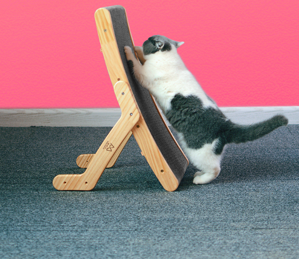 Deformation Cat Bed Vertical Corrugated Paper Grinding Claw Toy Replaceable Core Pet Products Daring Pet