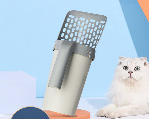 Storage Box Integrated Lazy Cat Litter Shovel Set Daring Pet