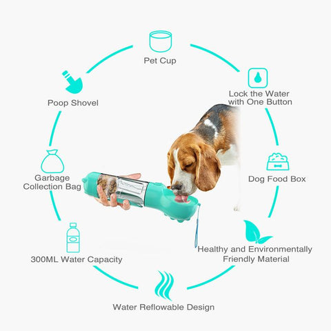 Portable Pet Outdoor Travel Water Bottle - Daring Pet